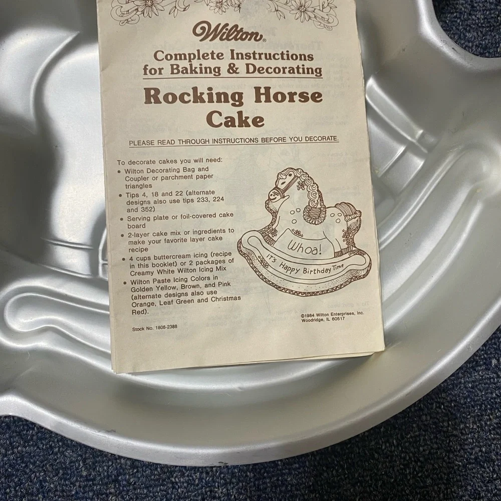 Wilton Rocking Horse Cake Pan